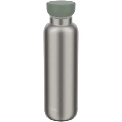 Botella de agua con aislamiento de 500 ml Acero inoxidable, Plástico PP, Plástico de silicona - Xaan