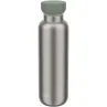 Botella de agua con aislamiento de 500 ml Acero inoxidable, Plástico PP, Plástico de silicona - Xaan