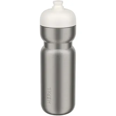 Bidón deportivo de 800 ml de acero inoxidable Acero inoxidable, Plástico PP, Plástico de silicona - Ques