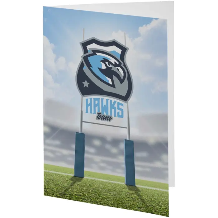 Tarjeta de felicitación A5 Cartón certificado FSC - Ricu miniatura 1