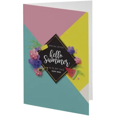 Tarjeta de felicitación A6 Cartón certificado FSC - Iguc