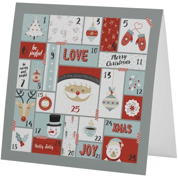 Tarjeta de felicitación cuadrada Cartón certificado FSC - Tiib miniatura 6