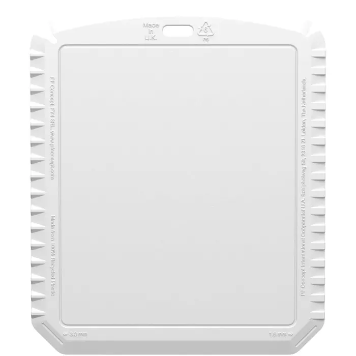 Rascador de hielo rectangular de plástico reciclado Plástico HIPS reciclado - Omve miniatura 3