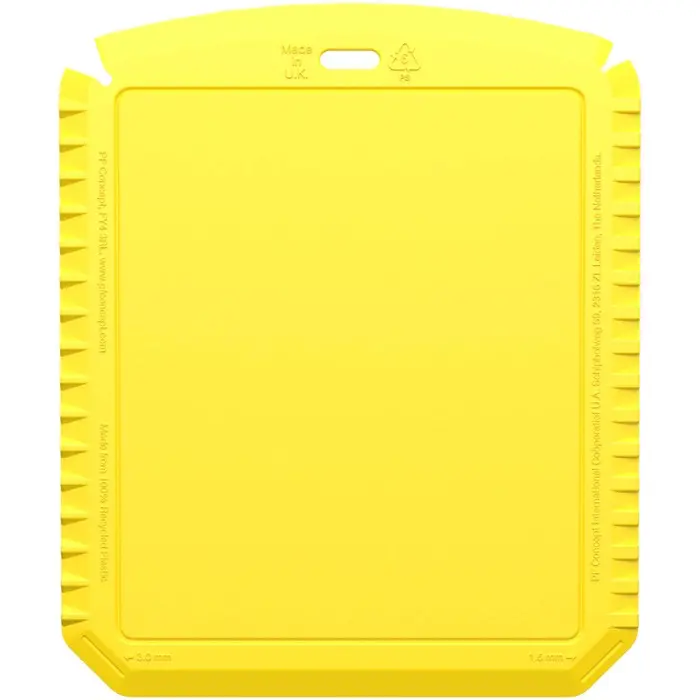 Rascador de hielo rectangular de plástico reciclado Plástico HIPS reciclado - Omve miniatura 3