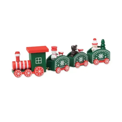 Tren de Navidad de madera MDF - Zaye