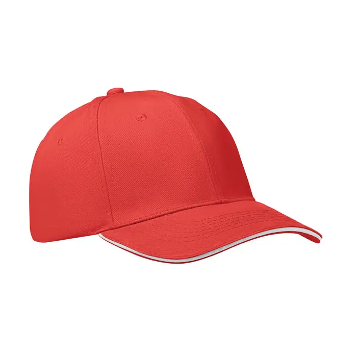 Gorra de béisbol de 6 paneles Algodón - Qawu miniatura 1