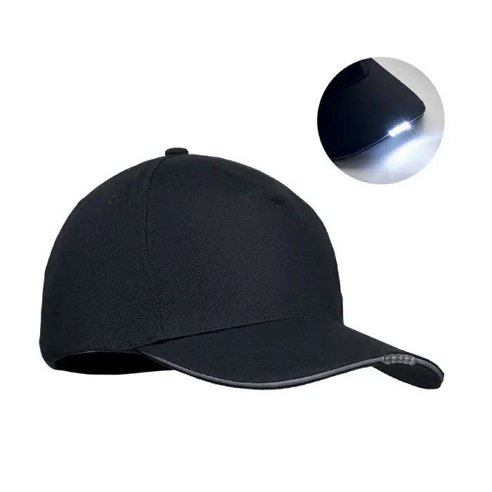 Gorra LED de 5 paneles 220gr Algodón - Urbu miniatura 1