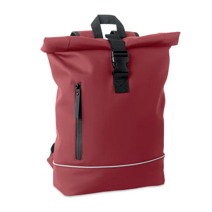 Mochila rolltop portátill 15" PU - Jiif miniatura 1
