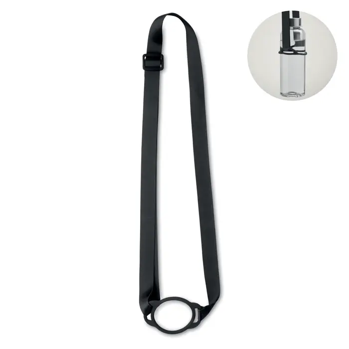 Lanyard portavasos 6 cm Poliéster - Idfu miniatura 1