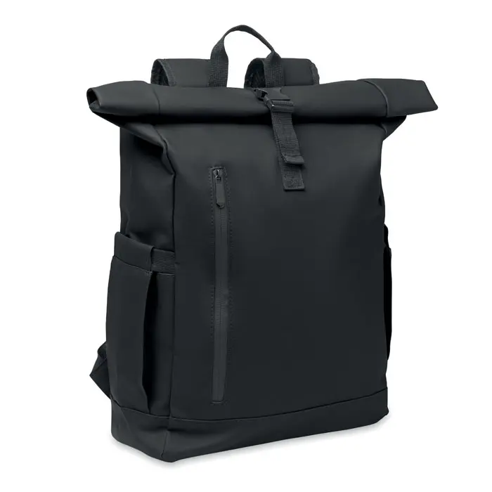 Mochila rolltop p/ laptop 600D RPET - Yuac miniatura 1