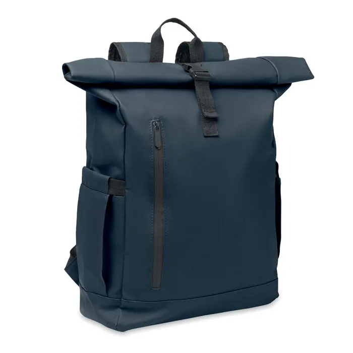 Mochila rolltop p/ laptop 600D RPET - Yuac miniatura 1