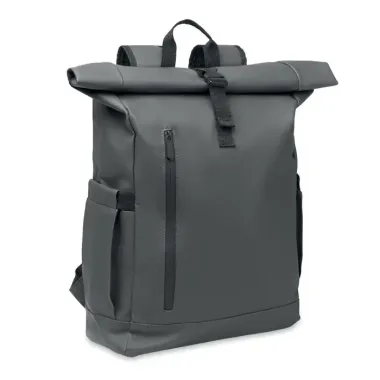 Mochila rolltop p/ laptop 600D RPET - Yuac