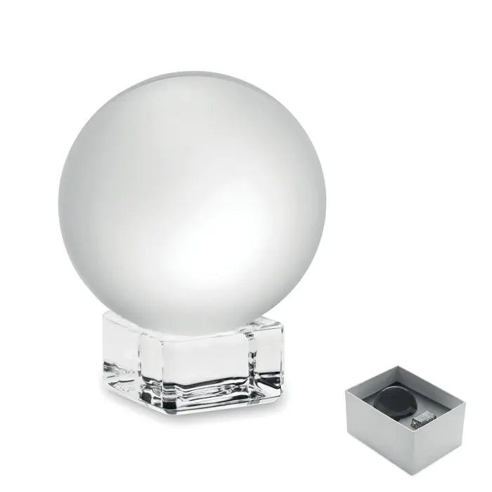 Premio redondo de cristal Vidrio - Opdu miniatura 1