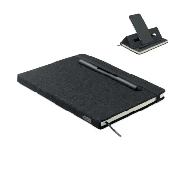 Libreta A5 con soporte RPET - Ipak