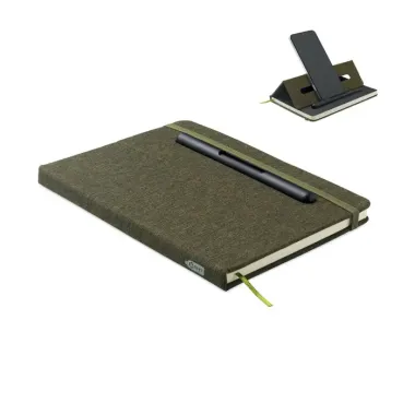 Libreta A5 con soporte RPET - Ipak