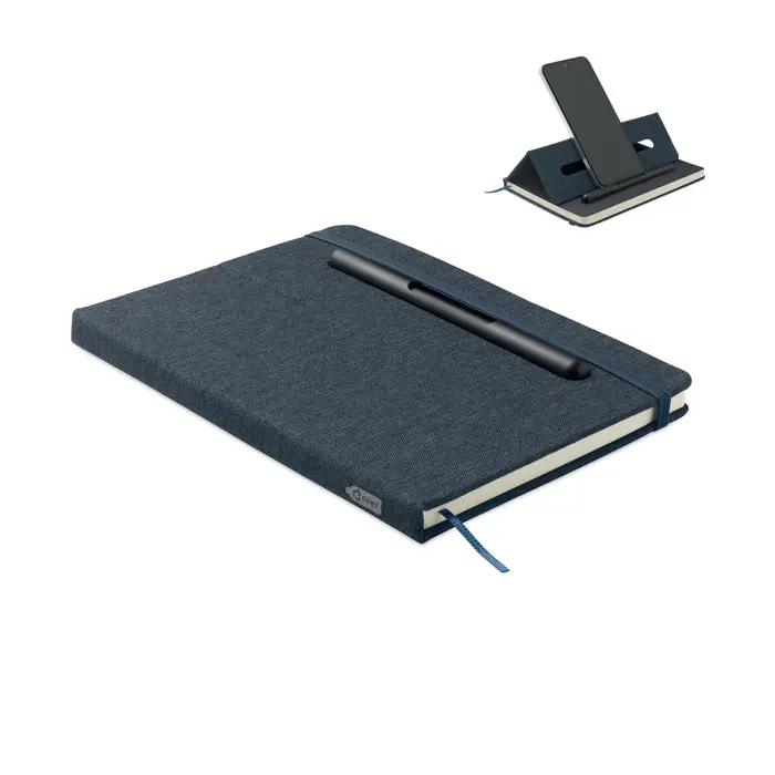 Libreta A5 con soporte RPET - Ipak miniatura 1