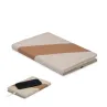 Cuaderno A5 con cargador 15W Corcho - Faux