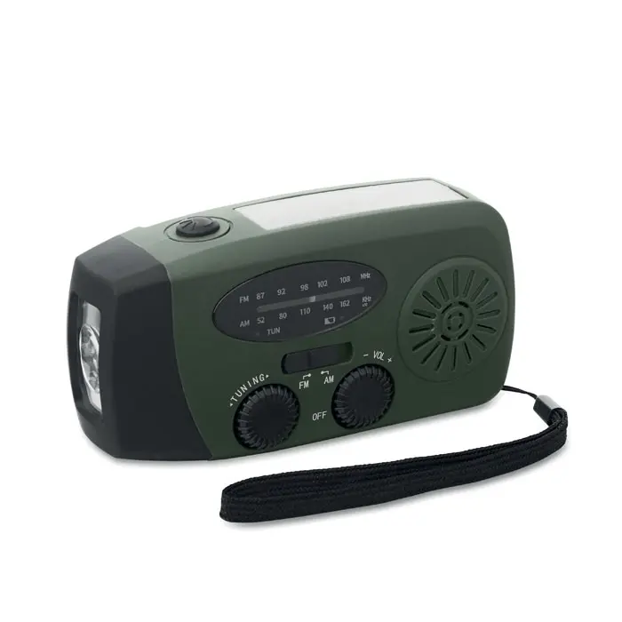 Radio portátil linterna LED ABS - Kaka miniatura 1
