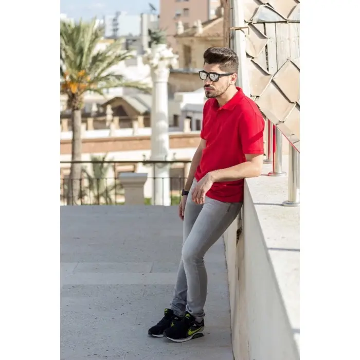 Polo 100% Algodón Ring Spun, Pique 180 g/ m2 - Lifu miniatura 7