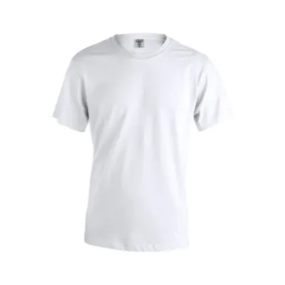 Camiseta Adulto Blanca "keya" 100% Algodón Ring Spun, Single Jersey 130 g/ m2 - Zudi