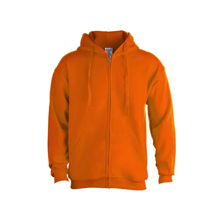 Sudadera Adulto Capucha + Cremallera "keya" 50% Algodón/ 50% Poliéster 280 g/ m2 - Coqo miniatura 1