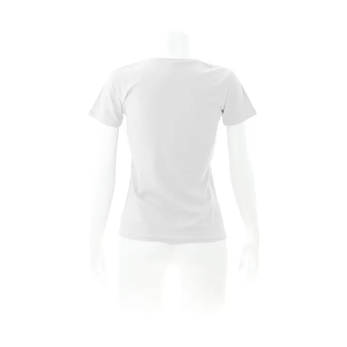 Camiseta Mujer Blanca "keya" 100% Algodón Ring Spun, Single Jersey 180 g/ m2 - Qeki miniatura 4