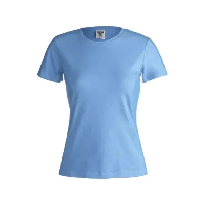 Camiseta Mujer Color "keya" 100% Algodón Ring Spun, Single Jersey 180 g/ m2 - Yupo