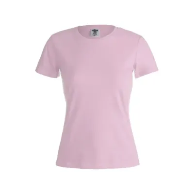 Camiseta Mujer Color "keya" 100% Algodón Ring Spun, Single Jersey 180 g/ m2 - Yupo