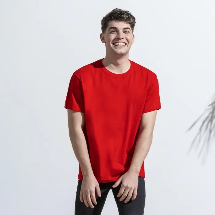 Camiseta Adulto "keya" 100% Algodón Orgánico Ring Spun, Single Jersey 150 g/ m2 - Mivi miniatura 2