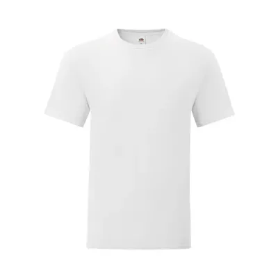 Camiseta Adulto Blanca 100% Algodón Peinado Ring Spun 140 g/ m2 - Qomu