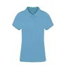 Polo Mujer Color 100% Algodón Ring Spun, Pique 220 g/ m2 - Cixe