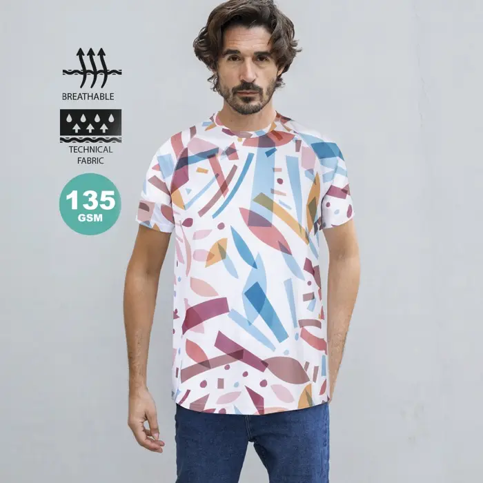 Camiseta Adulto 100% Poliéster 135 g/ m2 - Yole miniatura 2