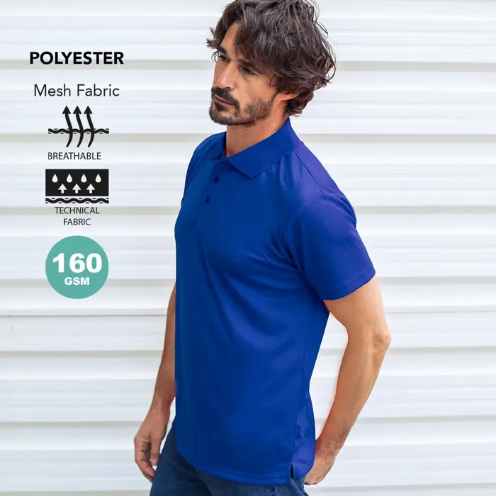 Polo 100% Poliéster 160 g/ m2 - Nari miniatura 2