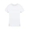 Camiseta Mujer Blanca 100% Algodón Ring Spun, Single Jersey 160 g/ m2 - Ceko