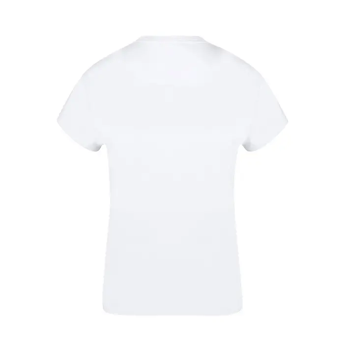 Camiseta Mujer Blanca 100% Algodón Ring Spun, Single Jersey 160 g/ m2 - Ceko miniatura 3