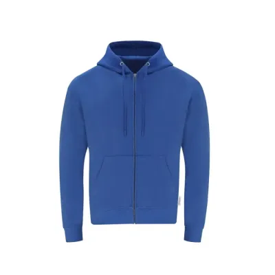 Sudadera Adulto Capucha + Cremallera 60% Algodón Orgánico/ 40% Poliéster RPET 280 g/ m2 - Etza