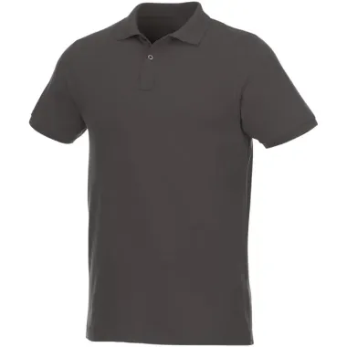 Polo de manga corta de material reciclado orgánico para hombre Punto piqué Algodón orgánico Poliéster reciclado, 220 g/m2 - Galo