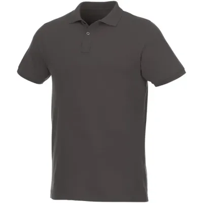 Polo de manga corta de material reciclado orgánico para hombre Punto piqué Algodón orgánico Poliéster reciclado, 220 g/m2 - Galo
