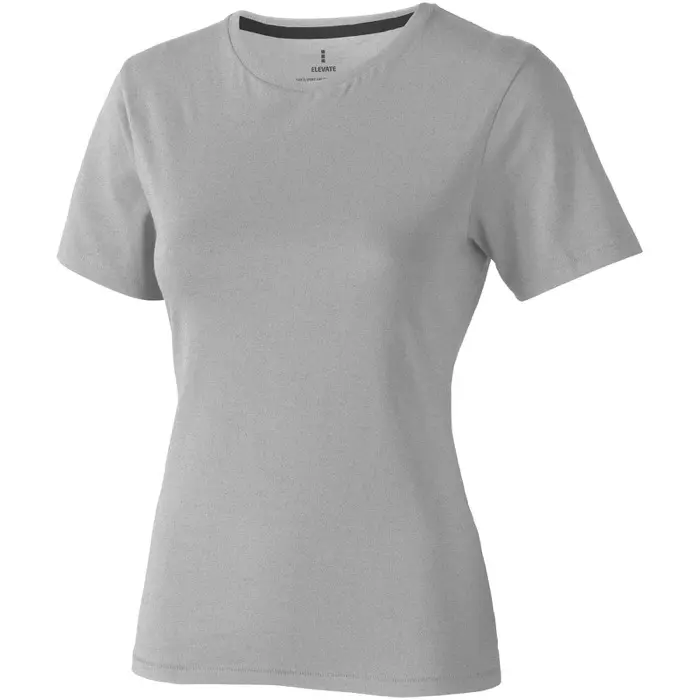 Camiseta de manga corta para mujer Punto de jersey sencillo 90% Algodón, 10% Viscosa, 160 g/m2 - Lejo miniatura 1