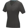 Camiseta orgánica de manga corta para mujer Punto de jersey sencillo 5% Elastano, 95% Algodón orgánico, 200 g/m2 - Hixo
