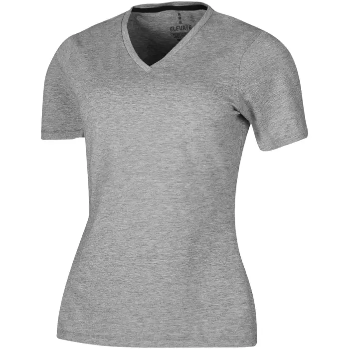 Camiseta orgánica de manga corta para mujer Punto de jersey sencillo 10% Viscosa, 5% Elastano, 85% Algodón orgánico, 200 g/m2 - Hixo miniatura 1