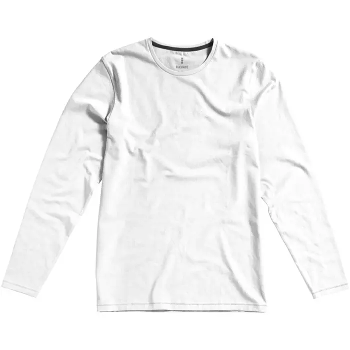 Camiseta de manga larga ecológica de hombre Ponoka Punto de jersey sencillo Elastano Algodón orgánico, 200 g/m2 - Zefi miniatura 2