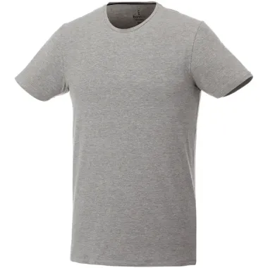 Camisetade manga corta orgánica para hombre Punto de jersey sencillo 10% Viscosa, 5% Elastano, 85% Algodón orgánico, 200 g/m2 - Taqu