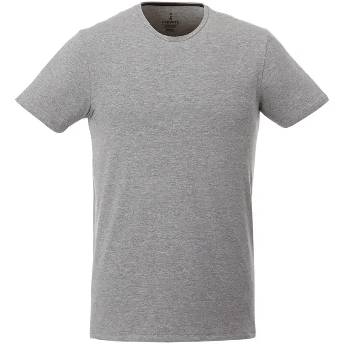 Camisetade manga corta orgánica para hombre Punto de jersey sencillo 10% Viscosa, 5% Elastano, 85% Algodón orgánico, 200 g/m2 - Taqu miniatura 2