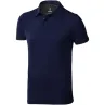 Polo de manga corta elástico para hombre Doble punto piqué 5% Elastano, 95% Algodón BCI, 200 g/m2 - Guzi