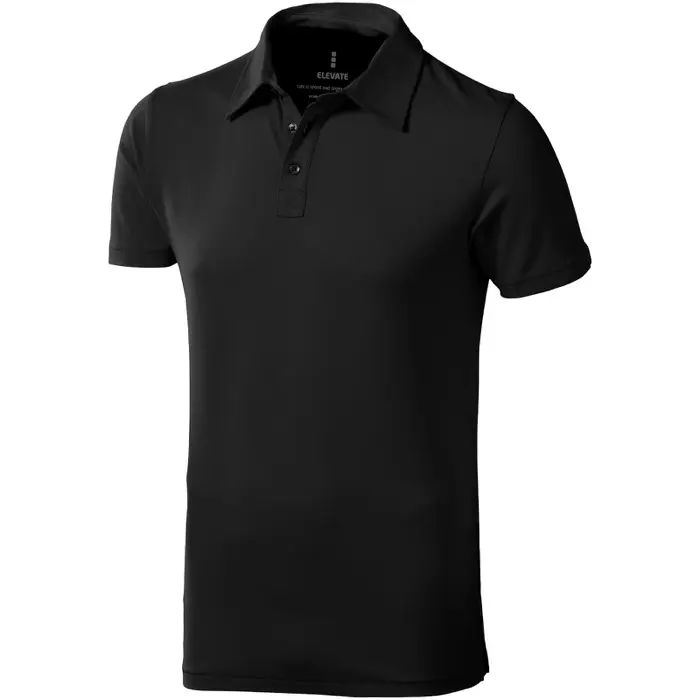 Polo de manga corta elástico para hombre Doble punto piqué 5% Elastano, 95% Algodón BCI, 200 g/m2 - Guzi miniatura 1