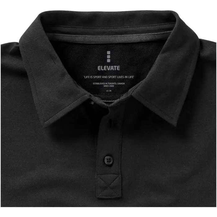 Polo de manga corta elástico para hombre Doble punto piqué 5% Elastano, 95% Algodón BCI, 200 g/m2 - Guzi miniatura 6