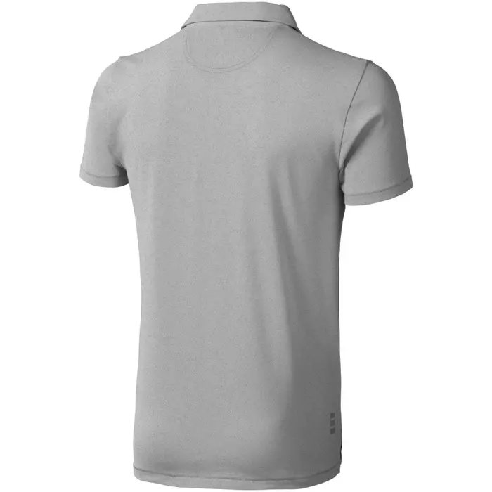Polo de manga corta elástico para hombre Doble punto piqué 85% Algodón, 10% Viscosa, 5% Elastano, 200 g/m2 - Guzi miniatura 3