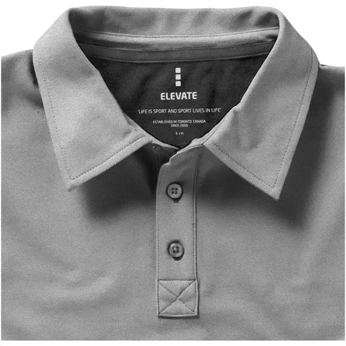 Polo de manga corta elástico para hombre Doble punto piqué 85% Algodón, 10% Viscosa, 5% Elastano, 200 g/m2 - Guzi miniatura 6
