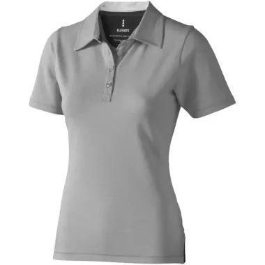 Polo de manga corta elástico para mujer Doble punto piqué 85% Algodón, 10% Viscosa, 5% Elastano, 200 g/m2 - Gifo